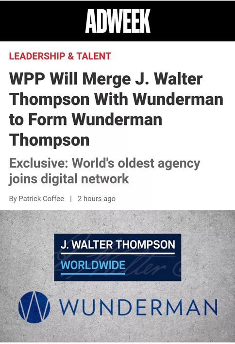 傳統與現代的交匯 智威湯遜與偉門合并，重塑廣告代理新格局